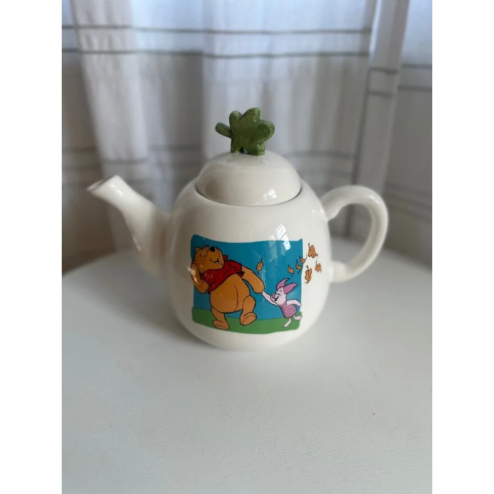 Treasure Craft Disney Winnie the Pooh‎ Blustery Day Teapot Pfaltzgraff